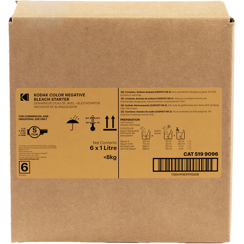 Kodak Color Negative Bleach Starter (1L 6-Pack)
