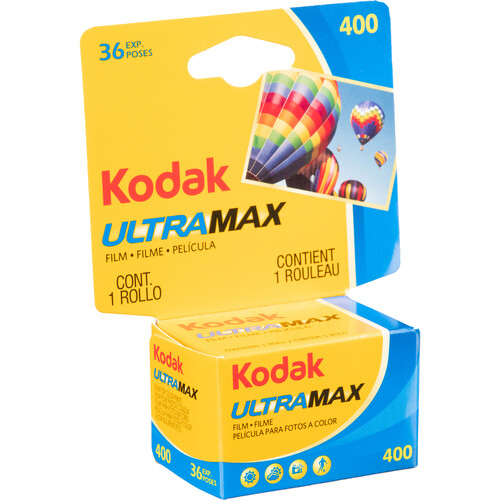 Kodak GC/UltraMax 400 Color Negative Film (35mm Roll 36 Exposures)