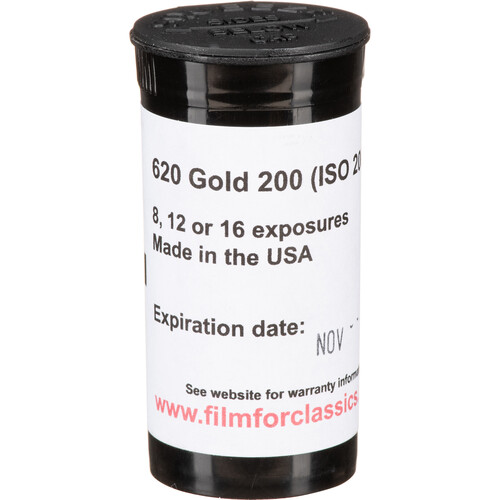 Film for Classics GOLD 200 Color Negative Film (620 Roll Film)