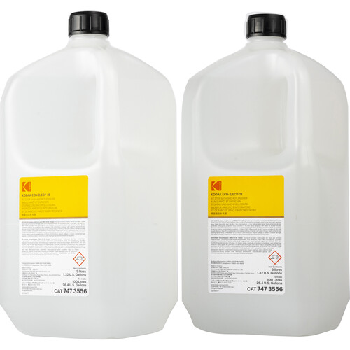 Kodak ECN-2/ECP-2E Kit Stop Bath and Replenisher (5L Bottle 2-Pack)