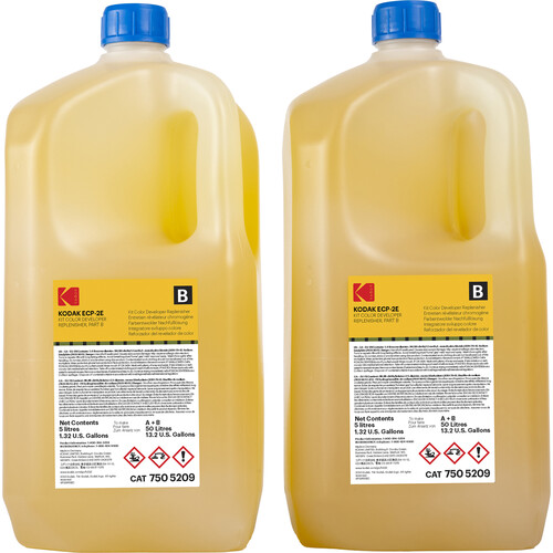 Kodak ECP-2E Kit Color Developer Replenisher (Part B 5L Bottle 2-Pack)