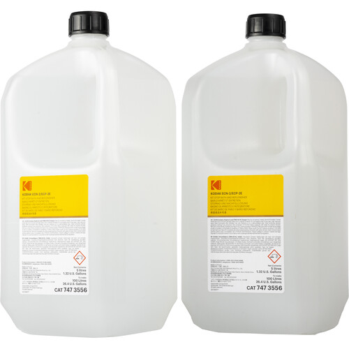 Kodak ECN-2/ECP-2E Kit Stop Bath and Replenisher (5L Bottle 2-Pack)