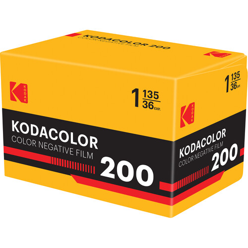 Kodak Kodacolor 200 Color Negative Film (35mm Roll Film 36 Exposures)