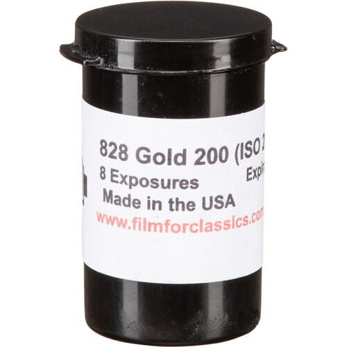 Film for Classics GOLD 200 Color Negative Film (828 Roll Film)