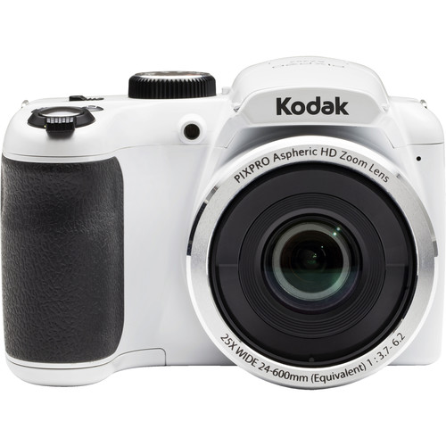 Kodak PIXPRO AZ252 Digital Camera (White) AZ252WH B&H Photo Video