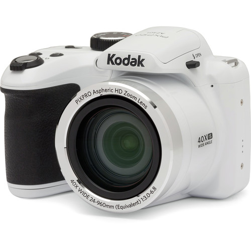 Kodak PIXPRO AZ401 Digital Camera (White) AZ401WH B&H Photo Video