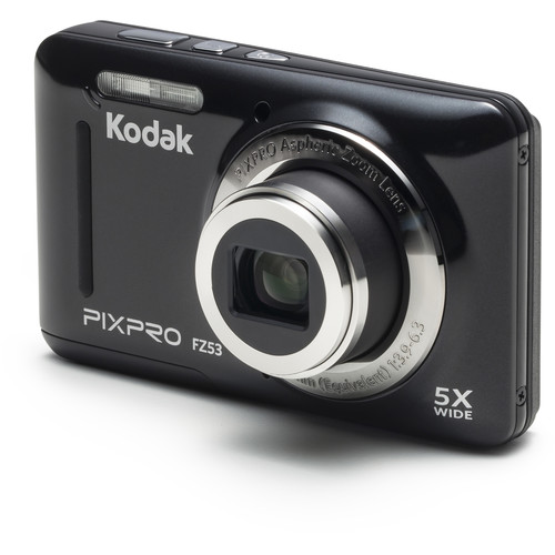 Kodak PIXPRO FZ53 Digital Camera (Black) FZ53BK B&H Photo Video