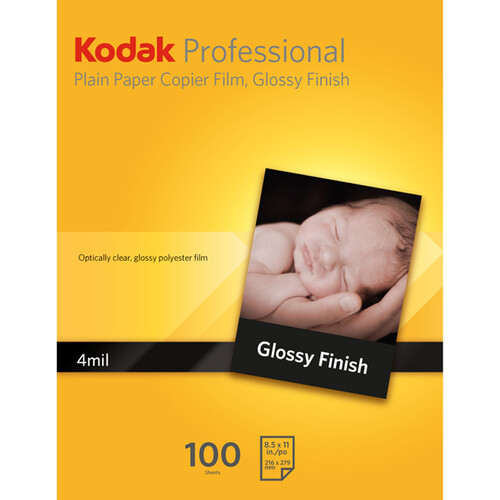 Kodak Plain Paper Copier Film (Stripe 8.5 x 11