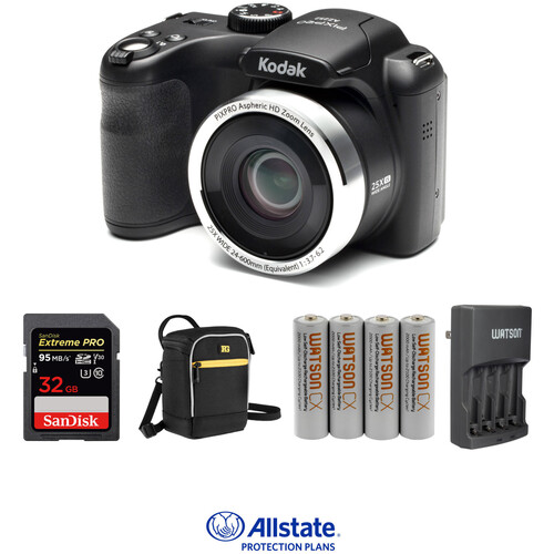 Kodak PIXPRO AZ252 Digital Camera Deluxe Kit B&H Photo Video