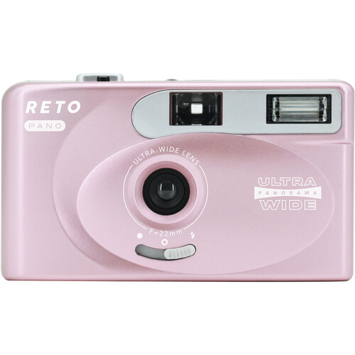 Reto Project PANO 35mm Film Camera (Metallic Pink)
