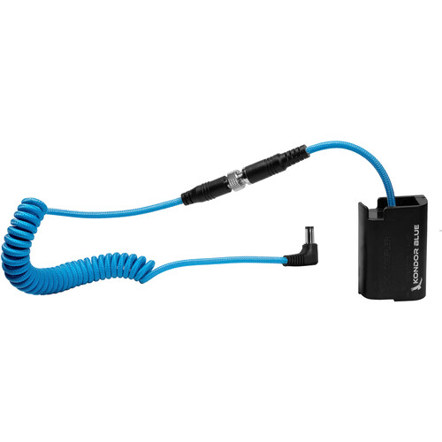 Kondor Blue DC 2.1mm to DMW-BLK22 Dummy Battery Cable for Lumix GH7 GH6 S5II & S5IIX