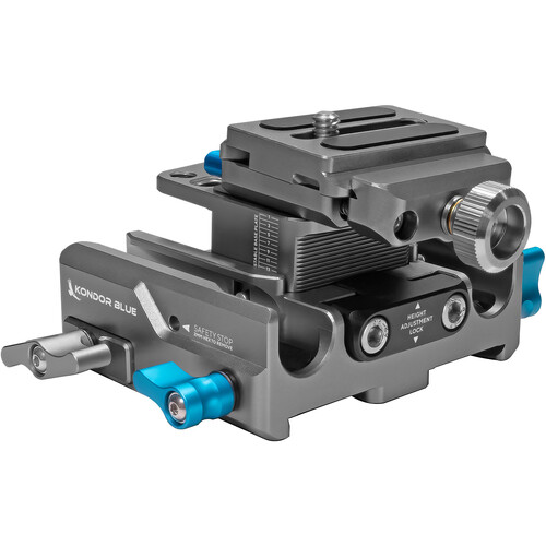 Kondor Blue 501 Adjustable Baseplate (Arca QR Space Gray)
