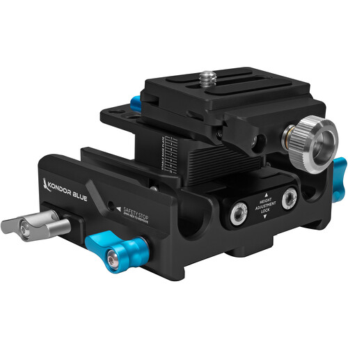 Kondor Blue 501 Adjustable Baseplate (Arca QR Raven Black)