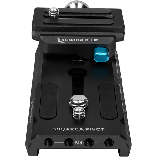 Kondor Blue 501/Arca-Type Pivot Camera Plate for Ronin Gimbals (Raven Black)