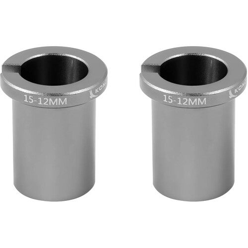 Kondor Blue Aluminum Rod Adapter Bushing (12 to 15mm Pair)