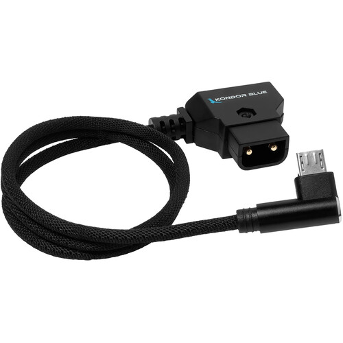 Kondor Blue D-Tap to Micro-USB Cable for Nucleus-Nano (Unregulated 18