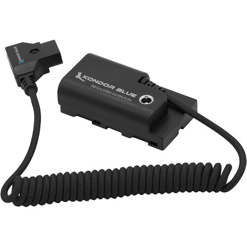 Kondor Blue D-Tap To Sony L Series Dummy Battery NPF Cable (16-36