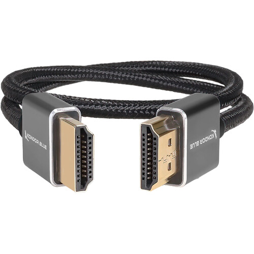 Kondor Blue Braided High-Speed HDMI Cable (Black 16