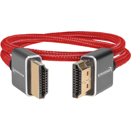 Kondor Blue Braided High-Speed HDMI Cable (Red 16