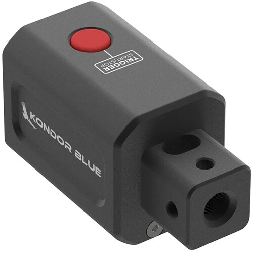 Kondor Blue Record Trigger Extension for Hollywood Handle (Raven Black)