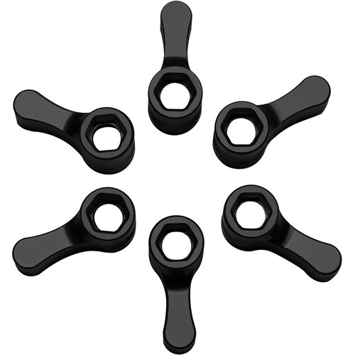 Kondor Blue Knob Pack (Raven Black 6-Pack)