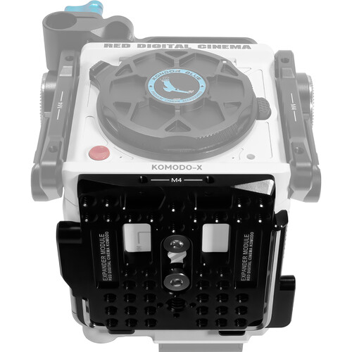 Kondor Blue Bottom Plate for RED KOMODO & KOMODO-X (Raven Black)
