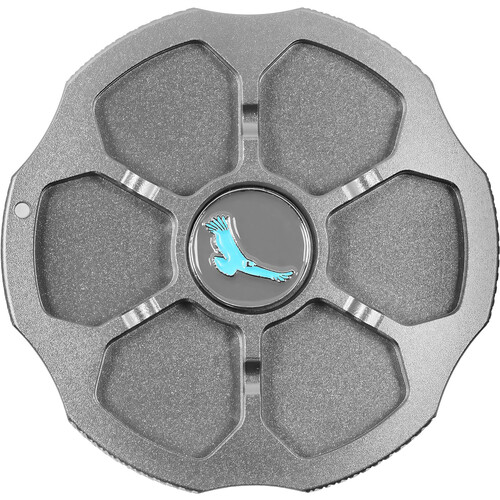 Kondor Blue Aluminum Body Cap for Leica L Cameras (Space Gray)