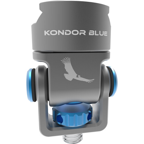 Kondor Blue Swivel Tilt Monitor Mount with ARRI Pin (NATO Clamp Version Space Gray)