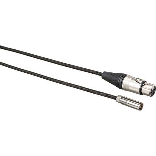 Kondor Blue Mini-XLR Male to XLR Female Audio Cable for Canon C70 & BMPCC 6K/4K (Black 16