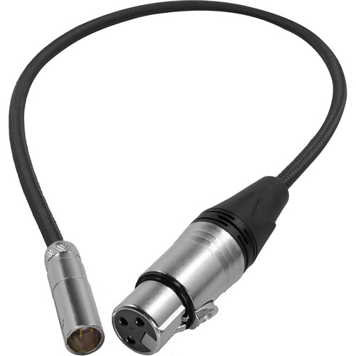 Kondor Blue Mini-XLR Male to XLR Female Audio Cable for Canon C70 & BMPCC 6K/4K (Red 16