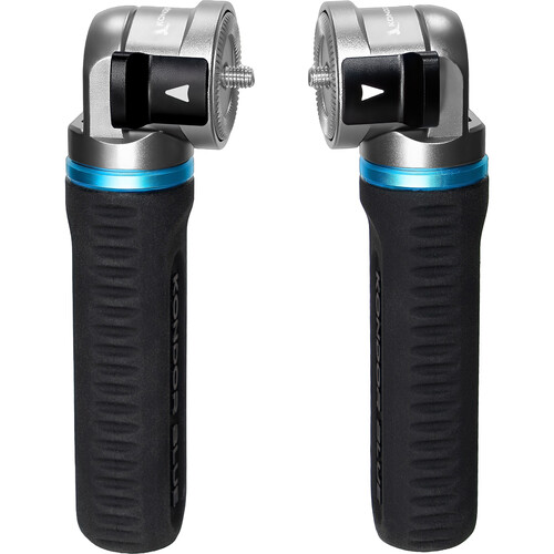 Kondor Blue Pro Pivot Reversible Rosette Grip (2-Pack Space Gray)