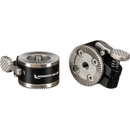 Kondor Blue Quick-Adjust Rosette Module Set (Left and Right Raven Black)