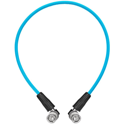 Kondor Blue 12G-SDI Right-Angle BNC Cable for 4K60 Camera Monitors and Transmitters (22