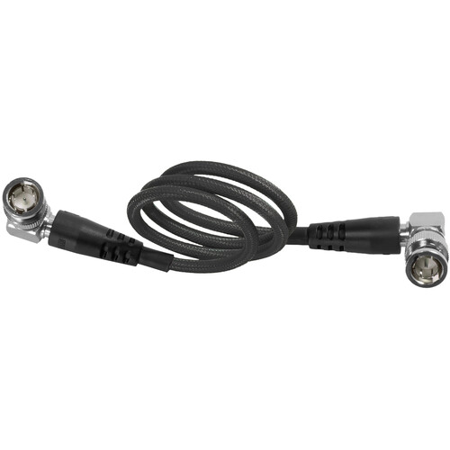 Kondor Blue 12G-SDI Right-Angle Cable for 4K60p Camera Monitors and Transmitters (22