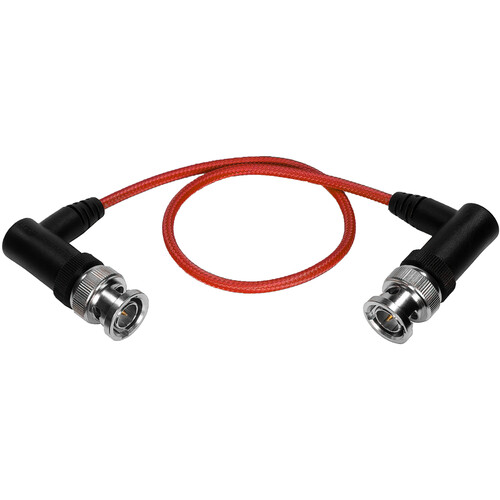 Kondor Blue Ultrathin 3G-SDI Right-Angle BNC Cable (12