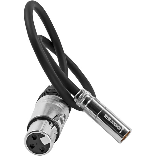 Kondor Blue TA4M 4-Pin Mini XLR Male to 3-Pin XLR Female Audio Cable (16