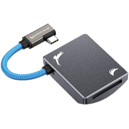 Kondor Blue Recording Module for MagSafe iPhones & USB-C Cameras (CFexpress Type B Space Gray)