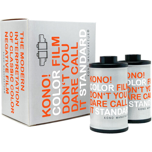 KONO Color 400 Color Negative Film (35mm Roll Film 36 Exposures 2-Pack)