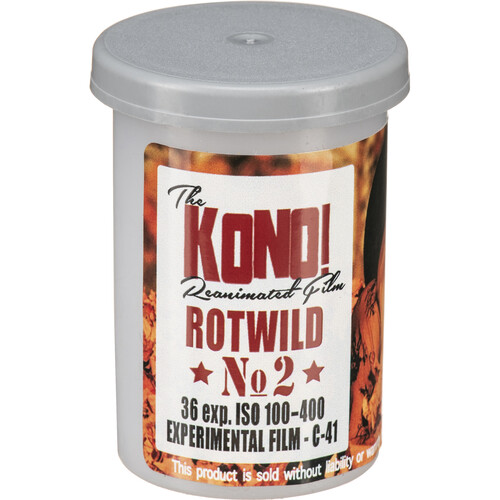 KONO ROTWILD No. 2 Color Negative Film (35mm Roll Film 36 Exposures)