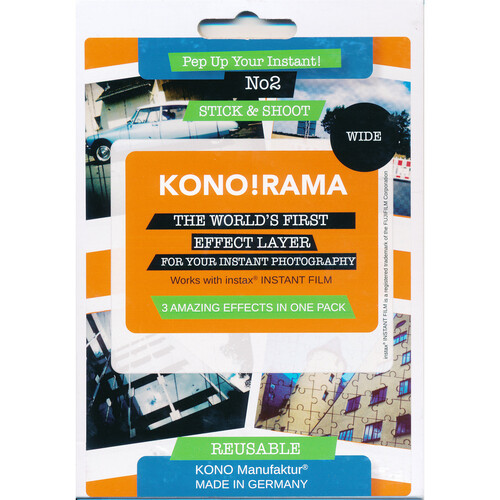KONO No2 FUJIFILM INSTAX Wide Film Effects Filter