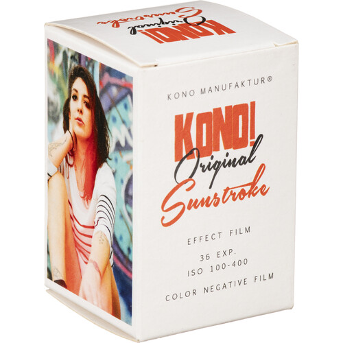 KONO ORIGINAL SUNSTROKE 200 Color Negative Film (35mm Roll Film 36 Exposures Expires 1/2026)