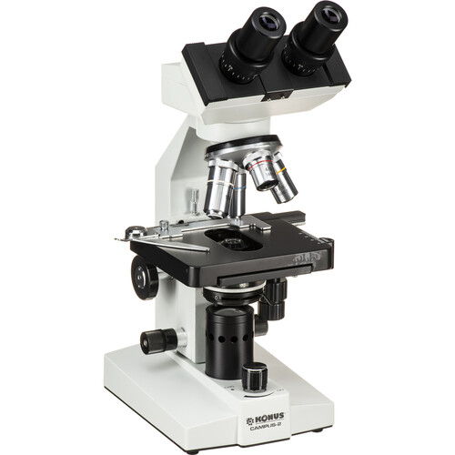 Konus Campus-2 Biological Binocular Microscope (120V Gray)