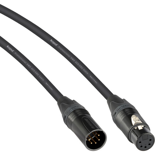 Kopul Studio Pro 5-Pin DMX Cable with Neutrik Connectors (50')