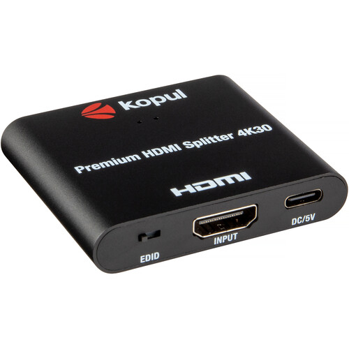 Kopul HDMI-SP-1X24K Premium 4K30 HDMI Splitter (1x2)