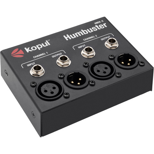 Kopul HMX-2 Humbuster - Dual-Channel Hum Eliminator with XLR and 1/4