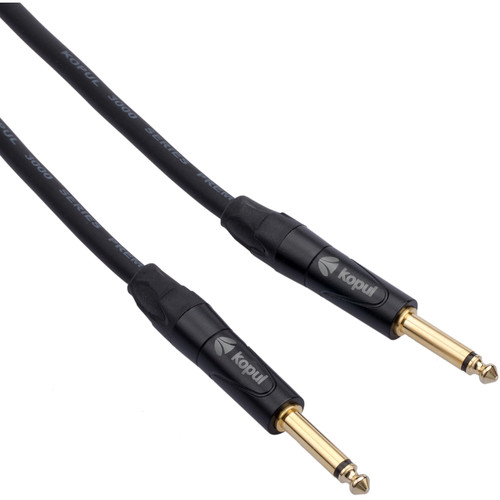 Kopul Premium Performance 3000 Series 1/4" Male to 1/4" Male Instrument Cable (6