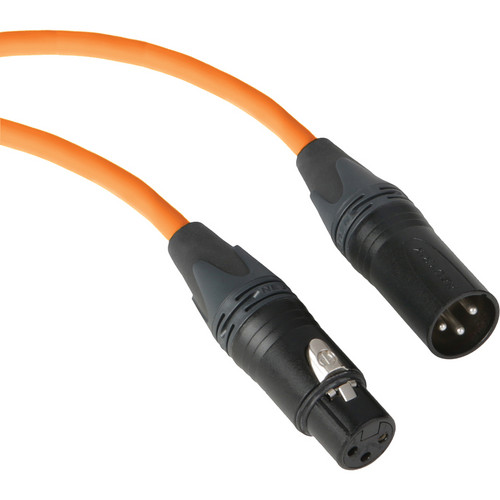 Kopul Premium Performance 3000 Series Neutrik XLR Male to XLR Female Microphone Cable (20' Orange)