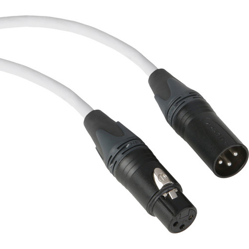 Kopul Premium Performance 3000 Series Neutrik XLR Male to XLR Female Microphone Cable (25' White)