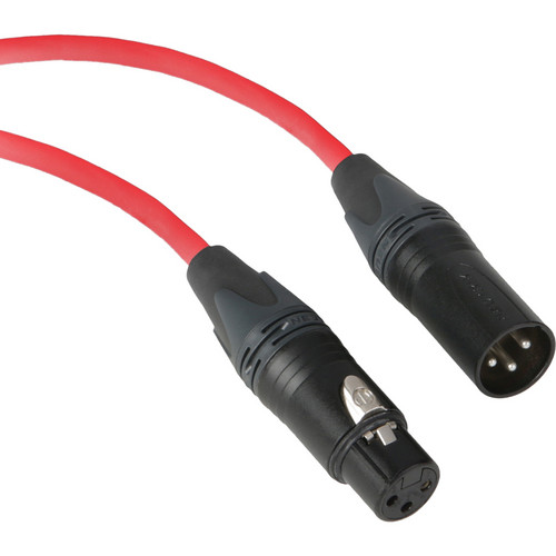 Kopul Premium Performance 3000 Series Neutrik XLR Male to XLR Female Microphone Cable (50' Red)