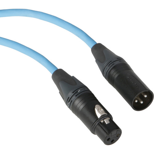 Kopul Premium Performance 3000 Series Neutrik XLR Male to XLR Female Microphone Cable (100' Blue)